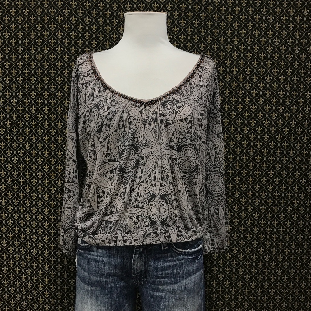 Free People Burnout Top